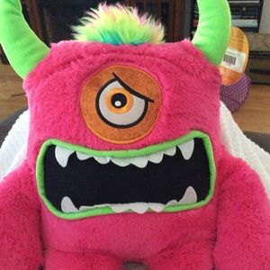 Brand new stuffed cyclops pink and green from D&B